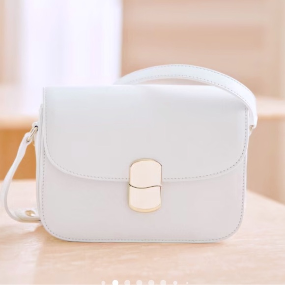 🆕 SÉZANE MILO MINI CLASSIC BAG (WHITE) - Picture 3 of 16